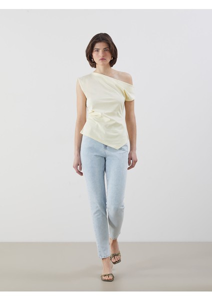 Yeni Sezon Slim Mom Kadın Jean Pantolon