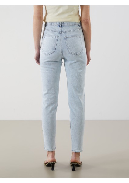 Yeni Sezon Slim Mom Kadın Jean Pantolon fırsatları