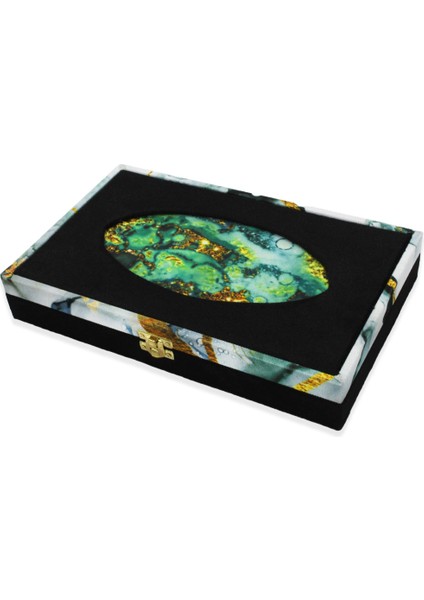 Özel Premium Kutulu Kumpas Işçilikli Gümüş Firuze Işlemeli Arpa Kesim Erzurum Oltu Taşı Tesbih fırsatları