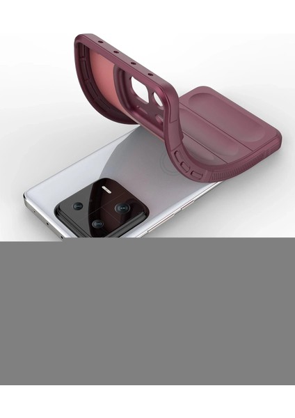 Xiaomi Mi 13 Kılıf Optimum Silikon - Bordo fırsatları