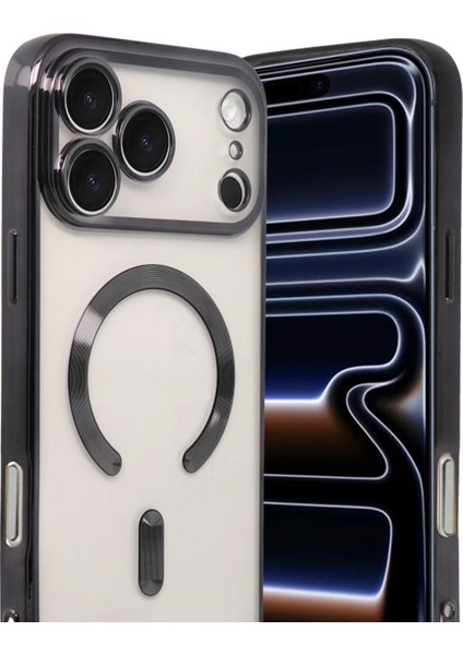 Apple iPhone 17 Pro Max Kross Magneticsafe Kapak - Siyah fiyatları