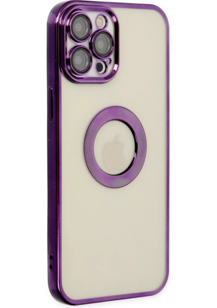 iPhone 12 Pro Kılıf Slot Silikon - Mor modelleri