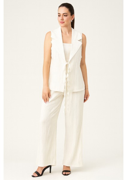 Yelekli Pantolon Keten Takım fiyatları