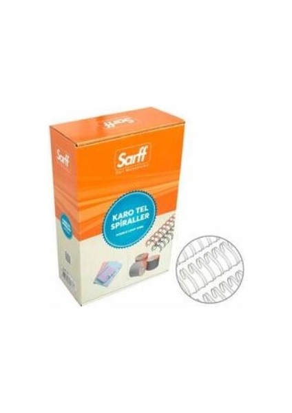 Sarff Spiral Tel (Jbı Karotel) 25-45 Sy 5/16 Beyaz (100 Lü) 15315064