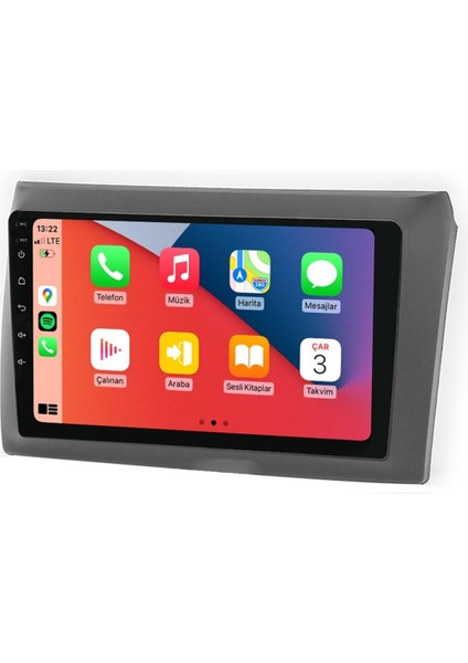 Maitec M-T-C 464 QLED Serisi Fiat Stilo 2003-2017 4+64GB Multimedya Teyp