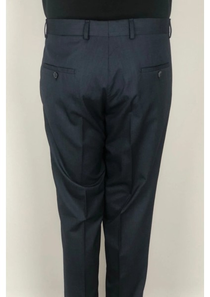 Fistan Store Erkek Düz Yüksek Bel Klasik Kesim Rahat Kalıp Yandan Cepli Boru Paça Büyük Beden Kumaş Pantolon indirimleri