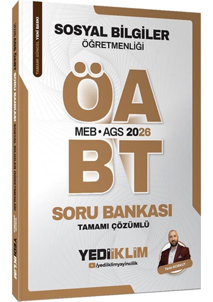 2026 Öabt Sosyal Bilgiler Öğretmenliği(Konu-Soru-Deneme)-Ags Tüm Konular Konu Anlatımı-Soru Bankası modelleri