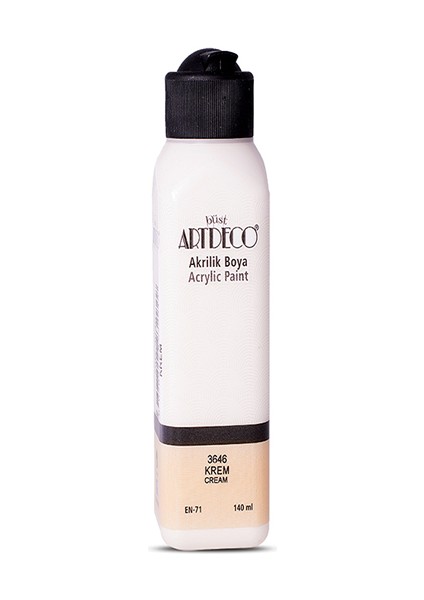 Artdeco Akrilik Boya 140 ml Krem 070R-3646