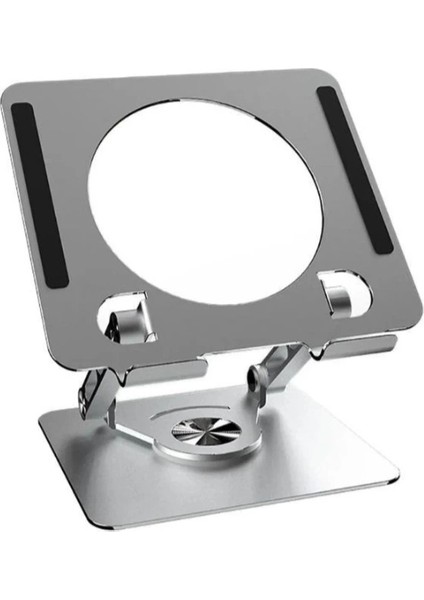 360 Derece Dönebilen Yükseltilmiş Masaüstü Ayarlanabilir Metal Tablet Standı