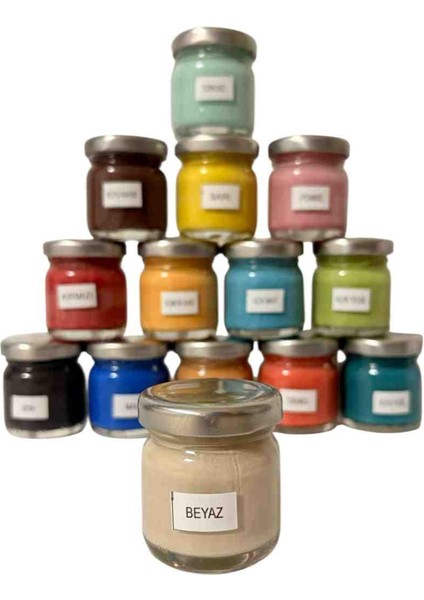 Seramik Çini Boyası 40CC Beyaz fiyatları