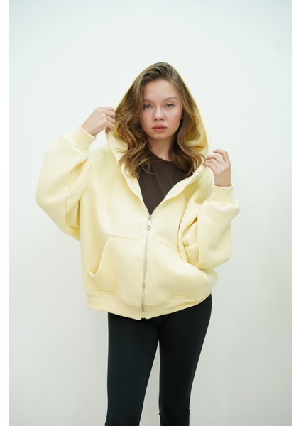 Fermuarlı Kapşonlu Sweathırt fiyatları