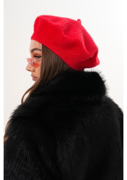 Peluş Ressam Şapkası (Bere)