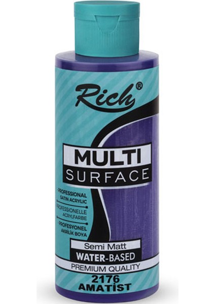 Rich Akrilik Boya Multi Surface 120 cc Amatist 2176