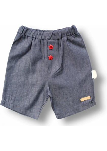 6-9 9-12 12-18 Ay Vip Yaka Şapkalı Kısa Kollu Sweat 3lü Erkek Bebek Takımı Gri modelleri