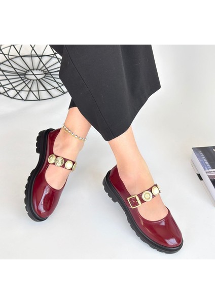 Okira Bordo Rugan Oxford Ayakkabı - Lisinya fırsatları