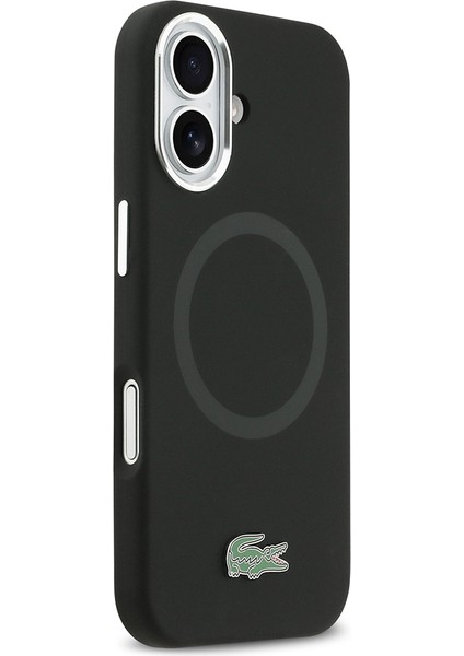 iPhone 17 Kılıf Lacoste Lisanslı M-Safeli Ikonik Logolu Metal Kamera Çerçeveli Silikon Kapak Siyah fırsatları