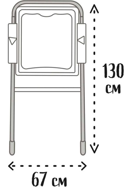 Smoby Metal Ayaklı Çift Taraflı Manyetik Yazı TAHTASI 7600410207 indirimleri