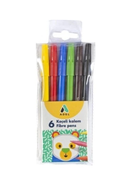 Keçeli Kalem 6 Lı