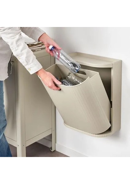 Gardsbutık Atık Ayırma Kutusu Gri Bej 21 Lt modelleri