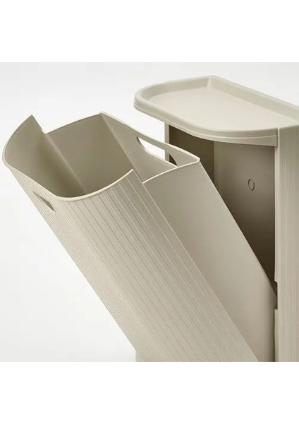 Gardsbutık Atık Ayırma Kutusu Gri Bej 21 Lt