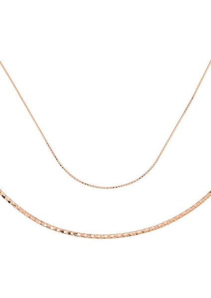 Gümüş Omega Choker Zincir