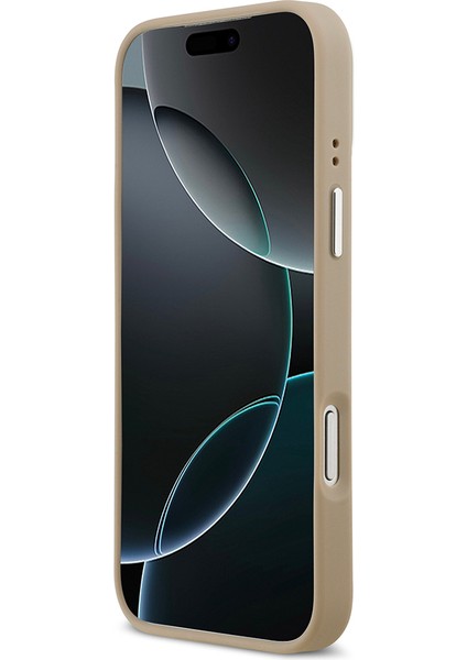 iPhone 17 Pro Max Kılıf Lacoste Lisanslı M-Safeli Pu Pike Desenli Standlı Metal Logolu Kapak Bej indirimleri