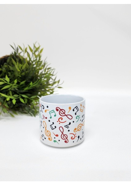 Öğretmenler Için Nota Müzik Temalı Best Teacher Ever Yazılı Porselen T Kupa Bardak Latte Fincanı fiyatları