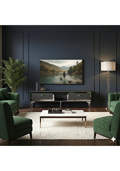 TSA1503AS - Tuna Tv Stand 150CM Antrasit-Gümüş modelleri