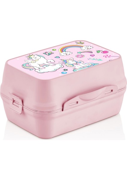 Beslenme Kabı Qlux Bpa Içermez L-00690 Okul Kamp Piknik Çatal Kaşıklı Beslenme Kabı fiyatları