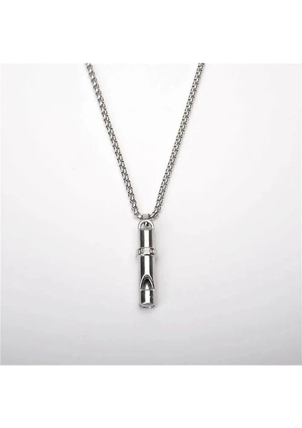 Deprem Düdüğü Çelik Kolye indirimleri