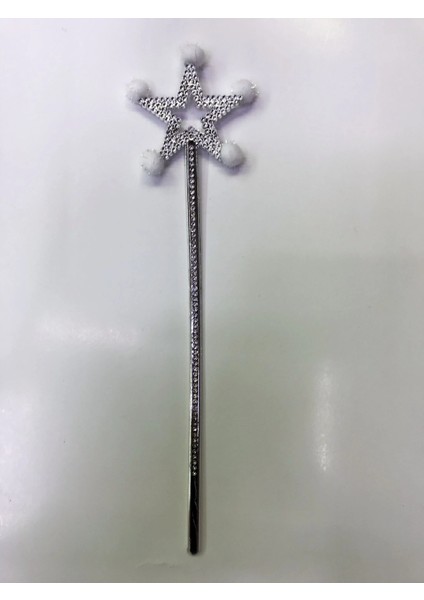 Yıldız Peri Asası Sihirli Değnek Beyaz Ponponlu fiyatları