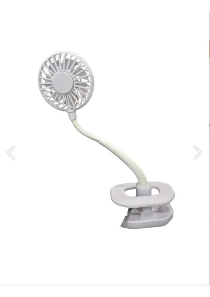 Portatif Işıklı Mini Klipsli Fan fırsatları
