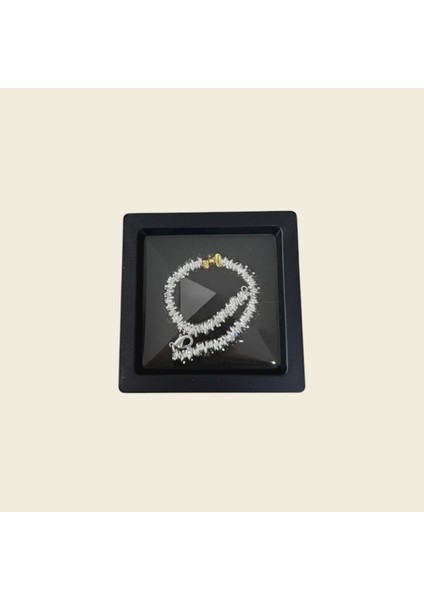 925 Sterling Silver Organik Tasarım Bileklik | Gümüş Rengi Şık Unıseks Bileklik fırsatları