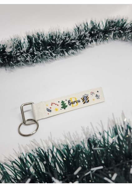 Isme Özel Kişiye Özel Yılbaşı Temalı Happy New Year Design Anahtarlık fiyatları