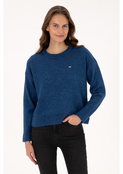 Kadın Lacivert Kazak /triko 50310021-VR033