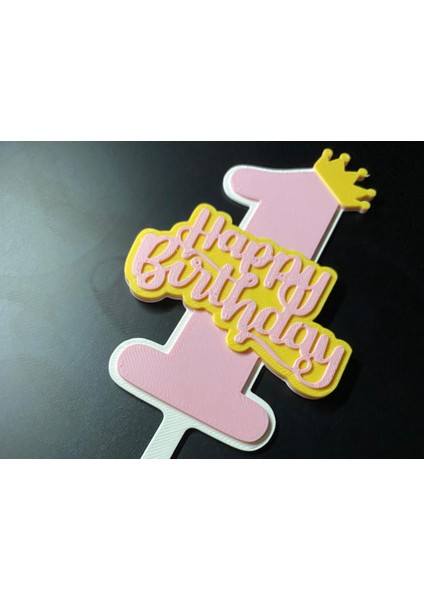 1 Yaş Pasta Süsü