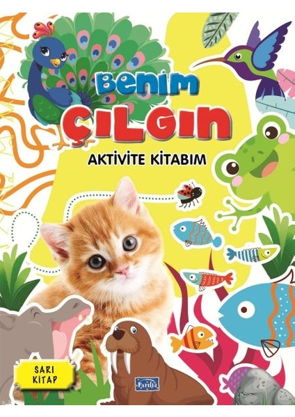 Benim Çılgın Aktivite Kitabım Sarı Kitap