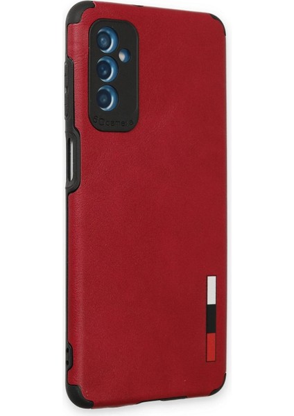 Samsung Galaxy M52 5g Kılıf Loop Deri Silikon - Kırmızı fiyatları