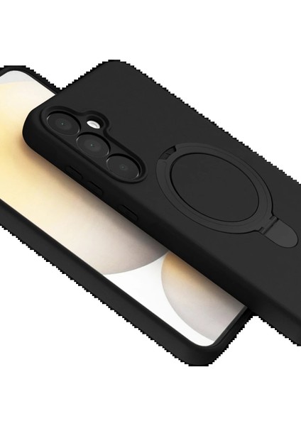 Samsung Galaxy A15 4g Regal Magsafe Standlı Kapak - Siyah fırsatları