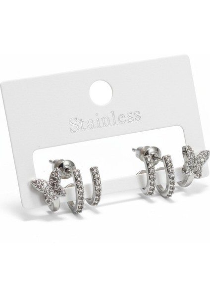 Çelik Küpe 316L Paslanmaz – Yusso modelleri