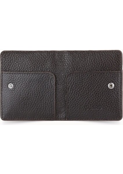 Guard Kahverengi Patlı Tasarım Deri Kartlık modelleri