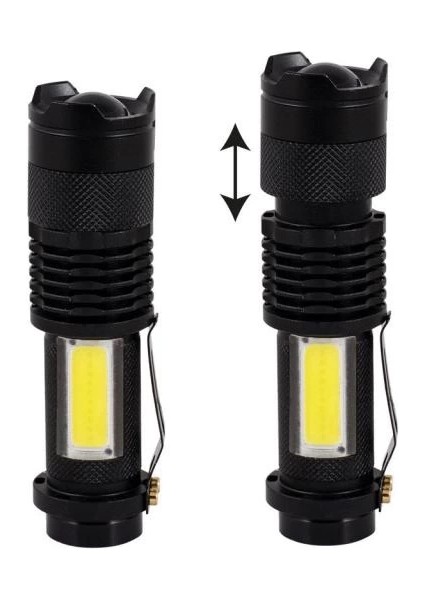 Ps-2 Cree Q5 LED Şarjlı El Feneri modelleri