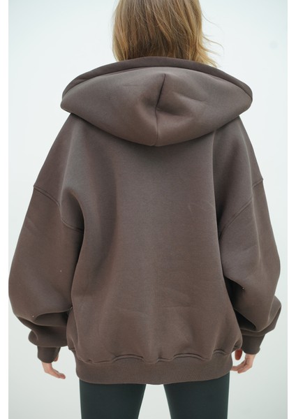 Fermuarlı Kapşonlu Sweathırt fırsatları