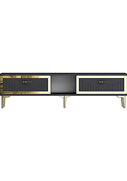 TSA1503AG - Tuna Tv Stand 150CM Antrasit-Altın indirimleri
