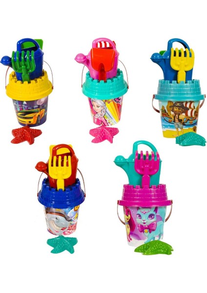 Büyük Kova Plaj Seti ve Aksesuarları - 1010 (Lisinya)