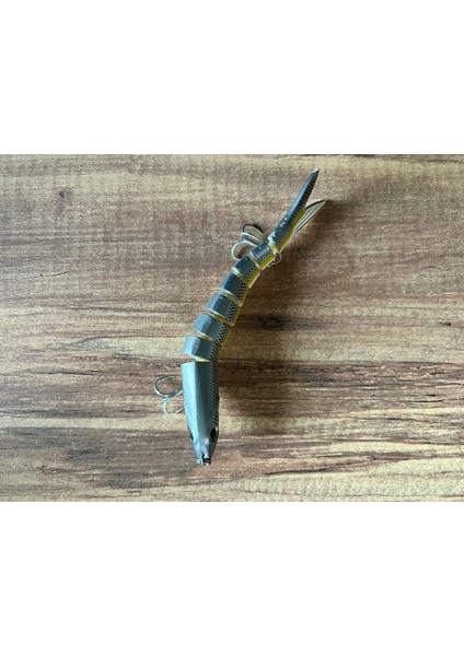 Eklemli Segmentli 8 Parçalı Suni Balık Yemi Tatlısu & Tuzlu Su 19G, 13.5cm fırsatları
