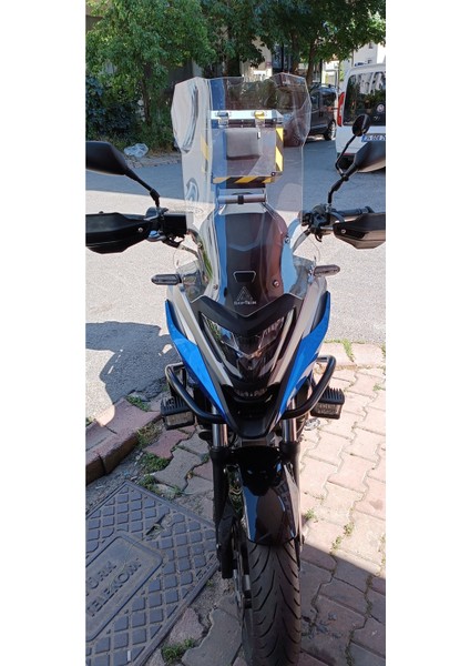 Yeni Honda NC700S, NC700X, NC750S, NC750X, Unıversal Tur Camı Yukseklik 60CM fırsatları