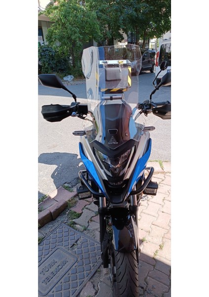 Yeni Honda NC700S, NC700X, NC750S, NC750X, Unıversal Tur Camı Yukseklik 60CM indirimleri