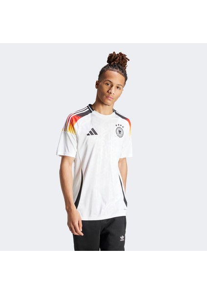 Almanya Milli Takım Erkek Beyaz Futbol Forması.-