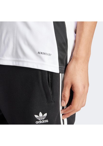 Almanya Milli Takım Erkek Beyaz Futbol Forması.-